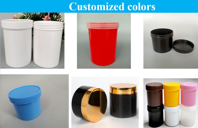 Wholesale Cheap Luxury Empty Plastic Jars Containers 150g 250g 500g Widemouthed Cream Cosmetic Jars Cosmetic Packaging Plastic Jar with Screw Lid