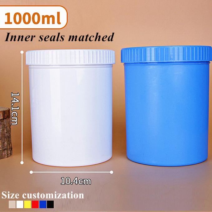 Wholesale Cheap Luxury Empty Plastic Jars Containers 150g 250g 500g Widemouthed Cream Cosmetic Jars Cosmetic Packaging Plastic Jar with Screw Lid