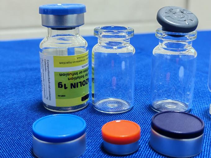5ml 7ml 10ml Pharmaceutical Clear Amber Lyophilization Glass Vials with Flip off Cap