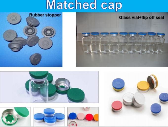 5ml 7ml 10ml Pharmaceutical Clear Amber Lyophilization Glass Vials with Flip off Cap