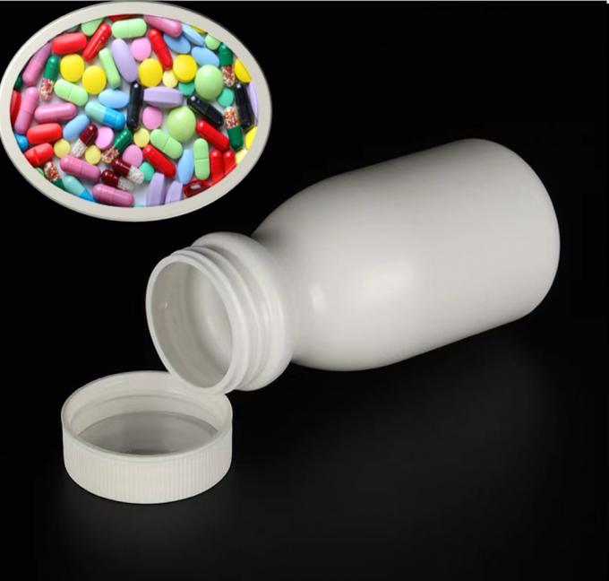 Wholesale Cheap 100ml 120m L150ml White PE Empty Plastic Capsules Tablets Medicine Pills Tablets Bottles with Lid