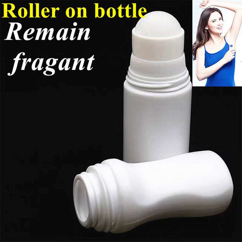 50 میلی لیتر 60 میلی لیتر روغن ضروری بوی بدن زیر بغل مراقبت از پوست پلاستیک HDPE ضد عطر ضد عرق پلاستیک رول روی بطری