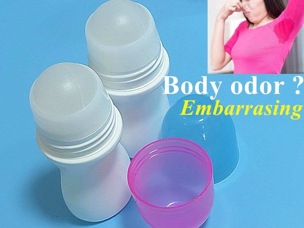HDPE 30ml 50ml 60ml 100ml رول پلاستیکی بر روی سفید بطری رول گرد استوانه ای بطری ضد عطر با رول بر روی توپ