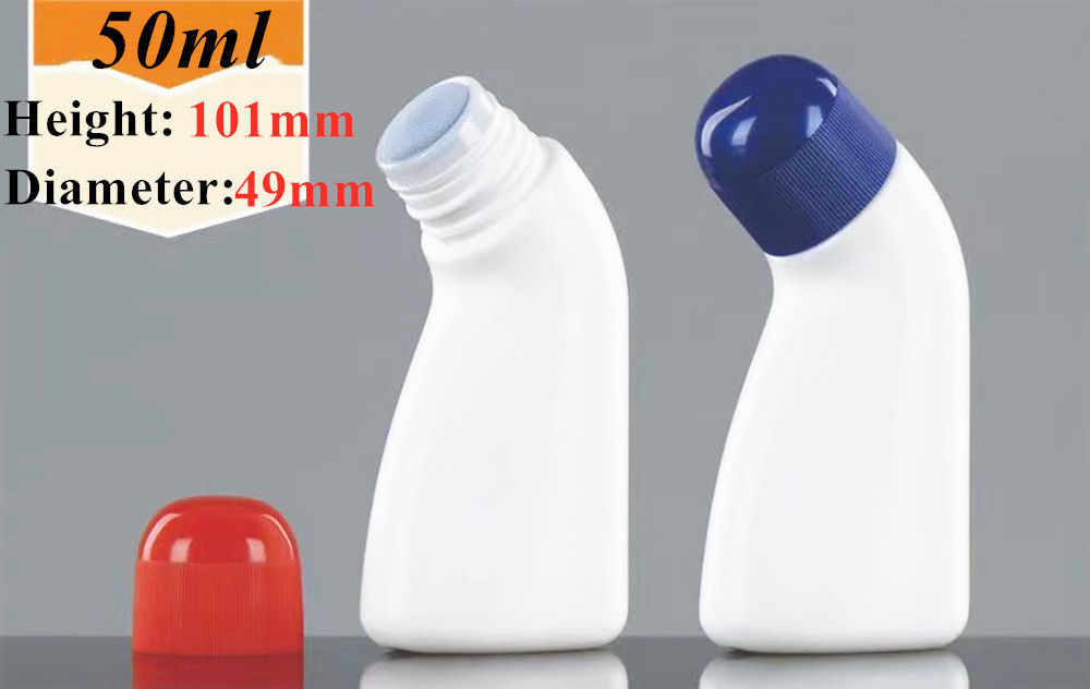 30 میلی لیتر 50 میلی لیتر ضد آفتاب HDPE مراقبت از بدن روغن ضروری خالی بطری ضد عطر پلاستیکی با توپ رولر برای بوی بدن