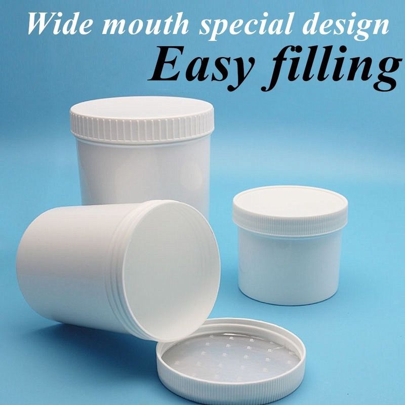 نمونه های رایگان مقدار کم 150g 250g 500g 1000g کرم صورت دوستانه محیط زیست بسته بندی سفید سیاه آبی پلاستیک پی پی شیشه آرایشی