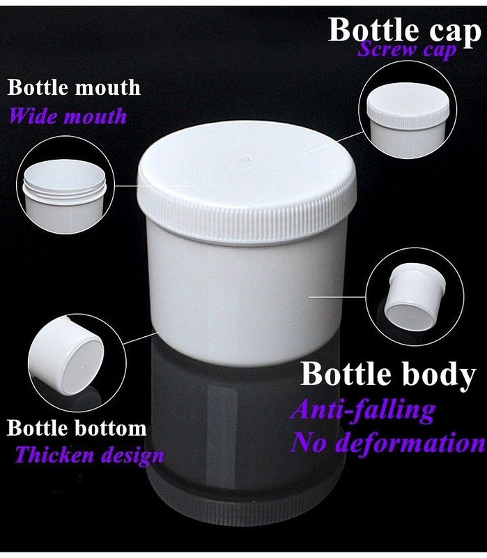 بسته بندی مواد غذایی لوازم آرایشی 150ml 250ml 500ml 1000ml PP پلاستیک مراقبت از پوست مراقبت از دست لوازم آرایشی کرم شیشه ماسک گل شیشه پلاستیکی