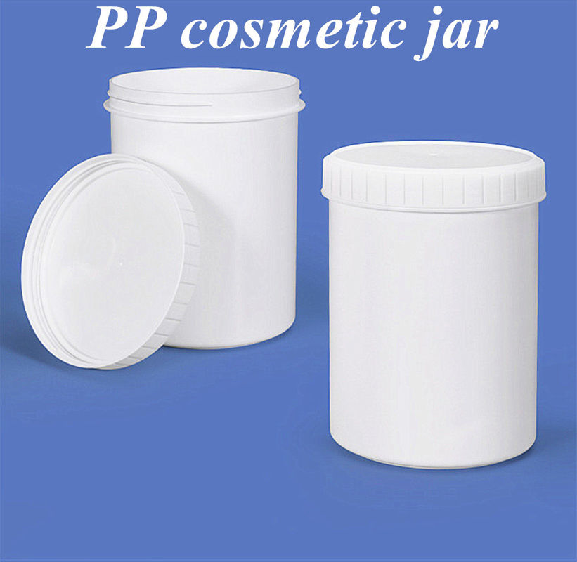 150g 250g 500g خالی سیاه سفید آبی قرمز شفاف یک دیواره PP پلاستیکی لوازم آرایشی مراقبت از پوست لوشن بدن ظرف آرایشی