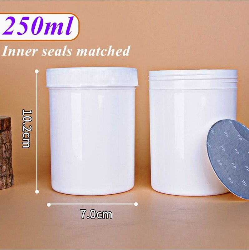 بطری کرم پلاستیکی PP خالی ظرف کرم صورت 250g 500g خالی بطری آرایشی بطری آرایشی موی PP