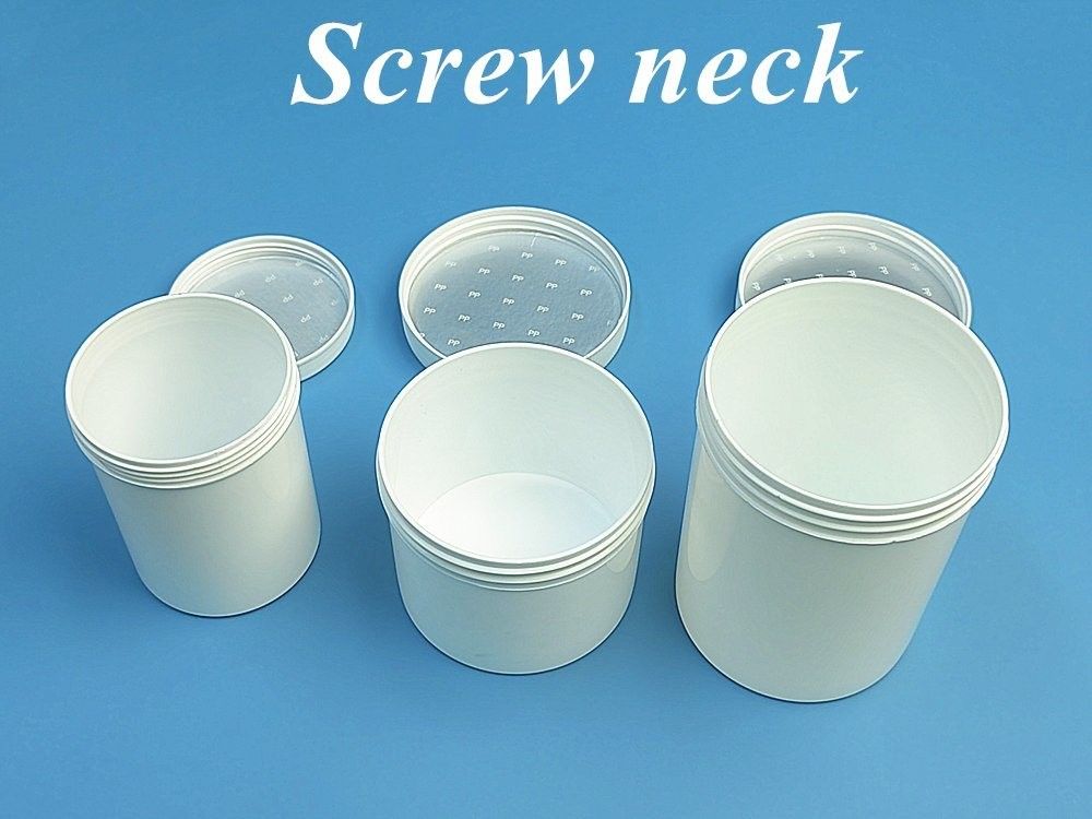 بطری کرم پلاستیکی PP خالی ظرف کرم صورت 250g 500g خالی بطری آرایشی بطری آرایشی موی PP