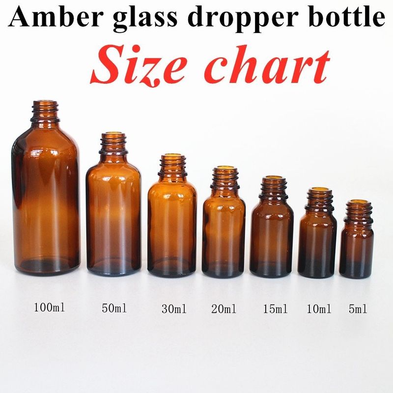 5ml 15ml 20ml 30ml 50ml بسته بندی آرایشی بسته بندی پلاستیکی گرد گردنبند صورت روغن ضروری زردچوبه بطری قطره ای روغن ضروری