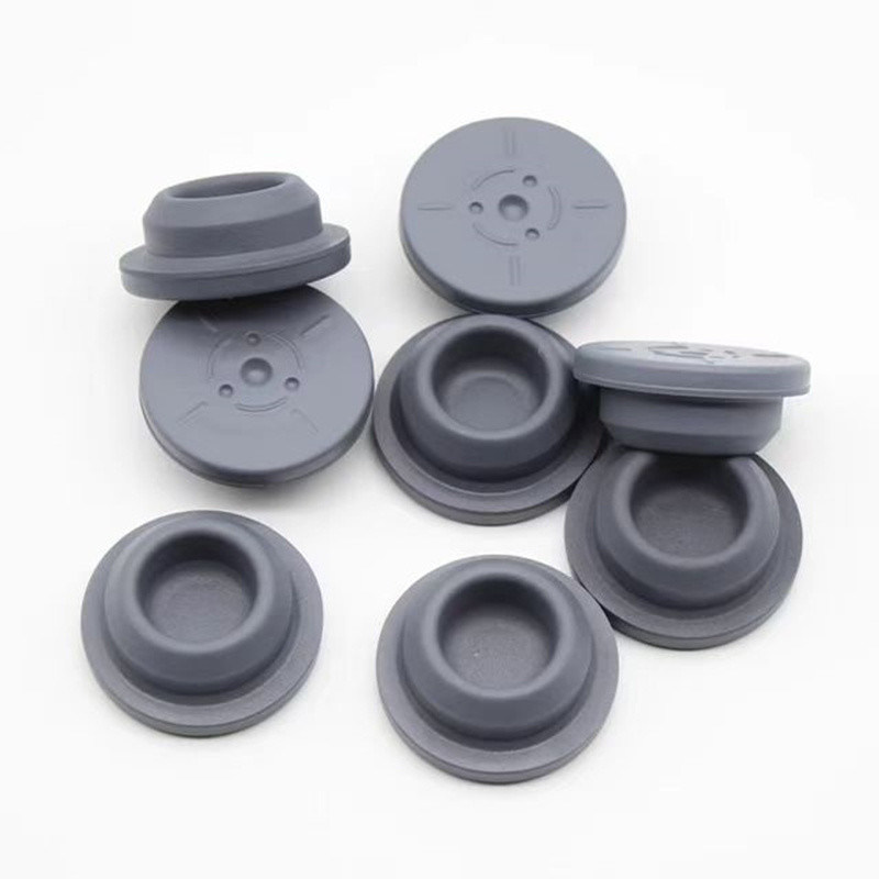 13mm 20mm 32mm Medical Grey Lyophilization Butyl Rubber Stopper for glass Vials Injection infusion bottle 13mm 20mm 32mm طبی خاکستری لیوفیلیزاسیون بوتیل لاستیک بتیل برای شیشه شیشۀ تزریقی بطری تزریقی
