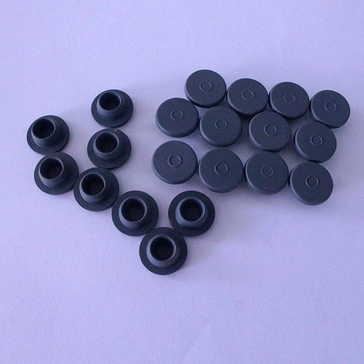 20mm 28mm 32mm بند لاستیک بوتیل دواسازی بوتیل لاستیک دواسازی بند لاستیک بوتیل برای بطری های تزریق