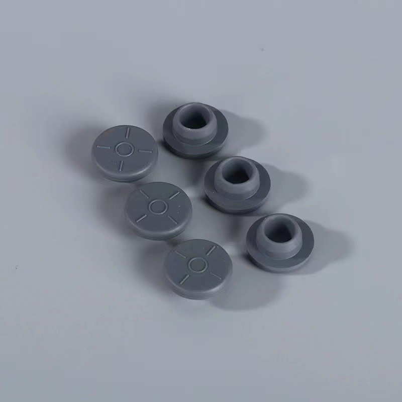 بسته داروسازی 13mm 20mm 28mm 32mm بدون شستشوی ضدعفونی پوشک طبي بوتیل لاستیکی برای بطری شیشه ای تزریقی