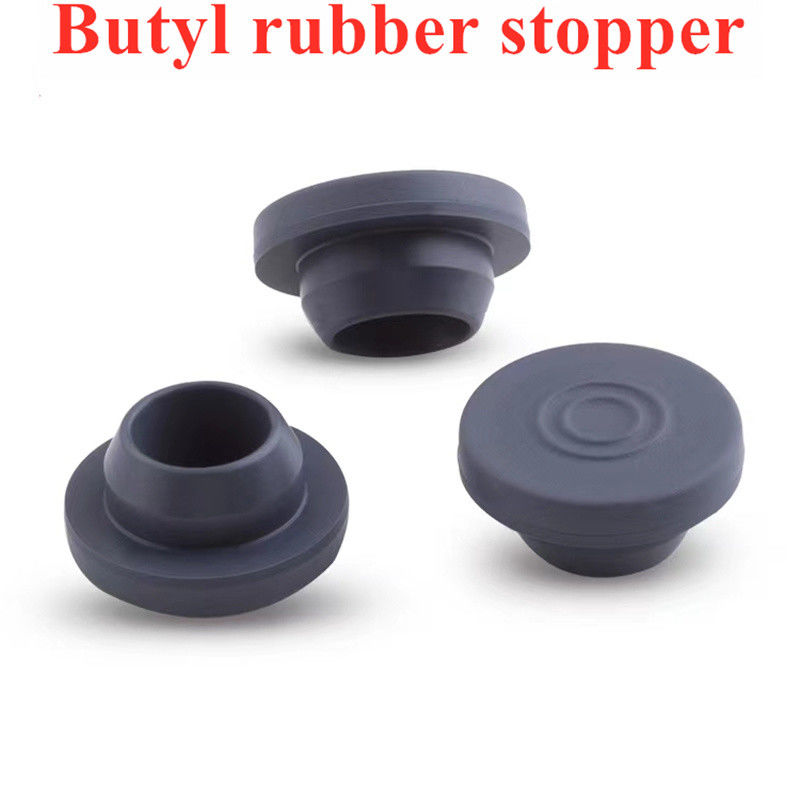 13mm 20m 28mm 32mm لیوفیلیزاسیون شیشه ای شیشاب طبي خاکستری بوتیل لاستیک stopper برای شیشاب شیشاب شیشه ای بطری تزریق