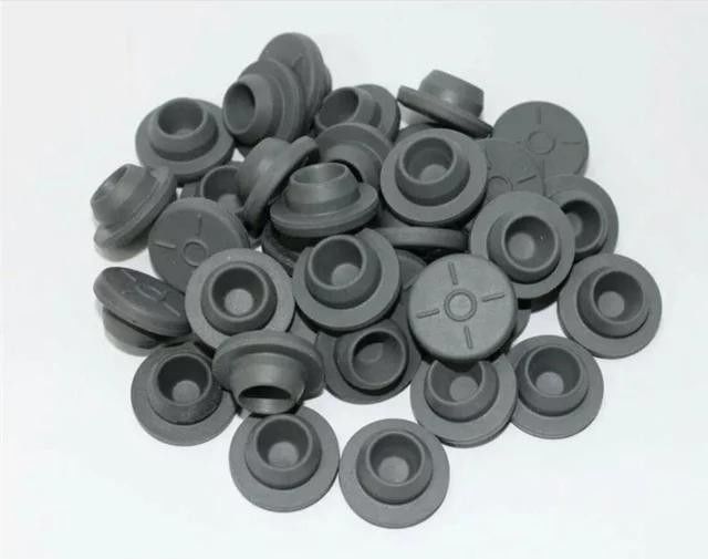 13mm 20m 28mm 32mm لیوفیلیزاسیون شیشه ای شیشاب طبي خاکستری بوتیل لاستیک stopper برای شیشاب شیشاب شیشه ای بطری تزریق