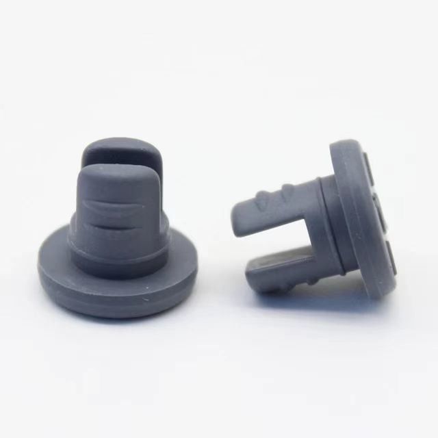 13mm 20m 28mm 32mm لیوفیلیزاسیون شیشه ای شیشاب طبي خاکستری بوتیل لاستیک stopper برای شیشاب شیشاب شیشه ای بطری تزریق