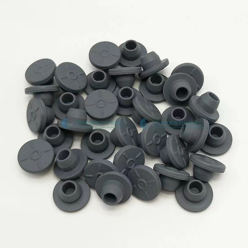 فنجان تزریقی شیشه ای 13 میلیمتر 20 میلیمتر 28 میلیمتر 20- a Medical Butyl Rubber Pharmaceutical Bromobutyl Rubber Stopper برای فنجان شیشه ای
