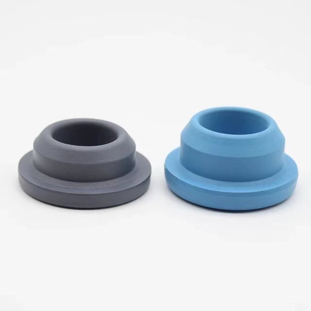 فنجان تزریقی شیشه ای 13 میلیمتر 20 میلیمتر 28 میلیمتر 20- a Medical Butyl Rubber Pharmaceutical Bromobutyl Rubber Stopper برای فنجان شیشه ای