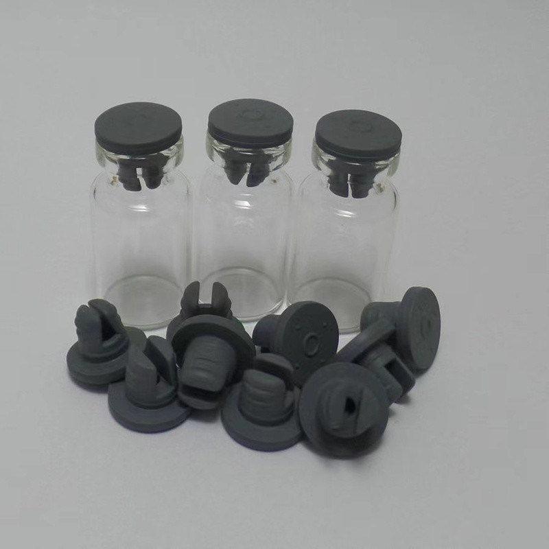 انطباق با GMP 13mm 20mm 23mm 28mm 32mm فلک گرد پزشکی بوتیل لاستیکی برای بطری تزریق شیشه ای