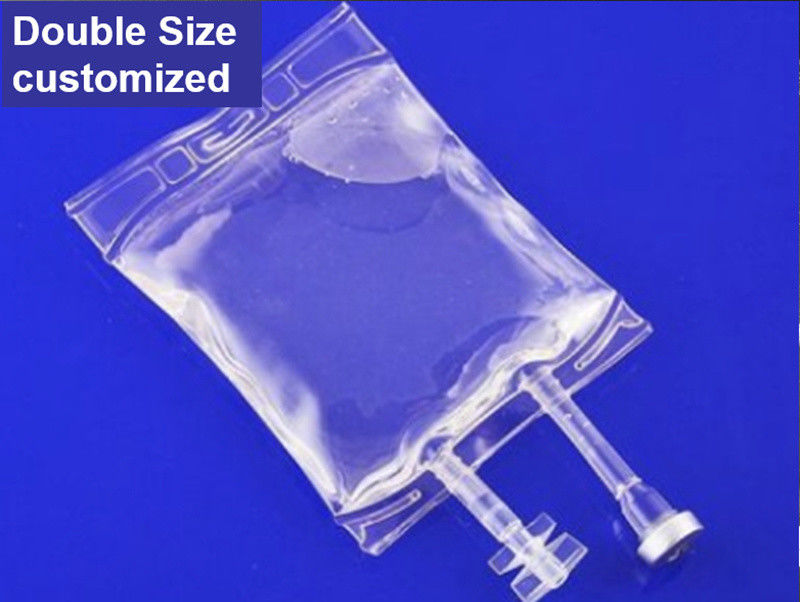 کیسه تزریقی پلاستیکی پزشکی استریل 100ml 250ml 500ml PVC Sodium Chloride Solution IV کیسه مایع تزریقی
