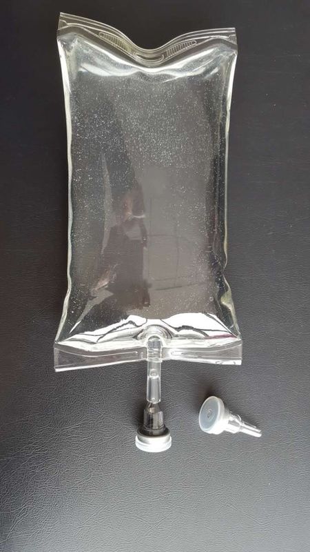کیسه های تزریقی پزشکی یکبار مصرف PVC 100ml 250ml 1000ml 2000ml کیسه های IV بدون Dehp کیسه های IV محلول مایع