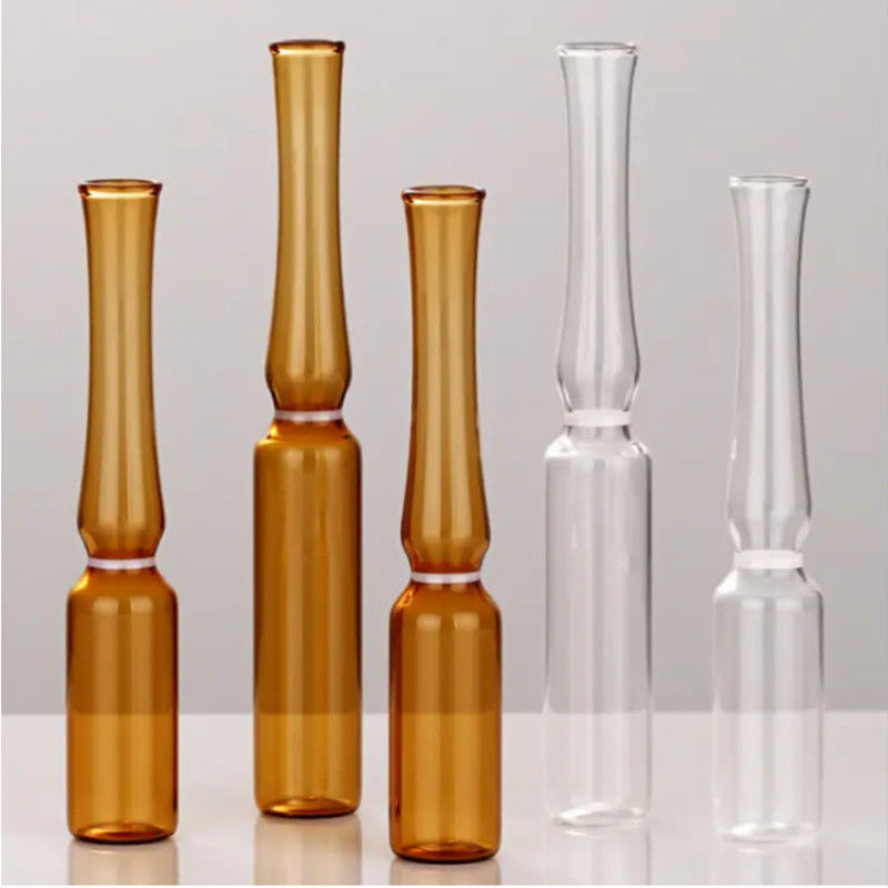 1ml 2ml 5ml 10ml استاندارد ISO Ybb استاندارد USP نوع 1 USP نوع 2 آمپول شیشه ای OPC آمپول شیشه ای بوروسیلیکات خنثی