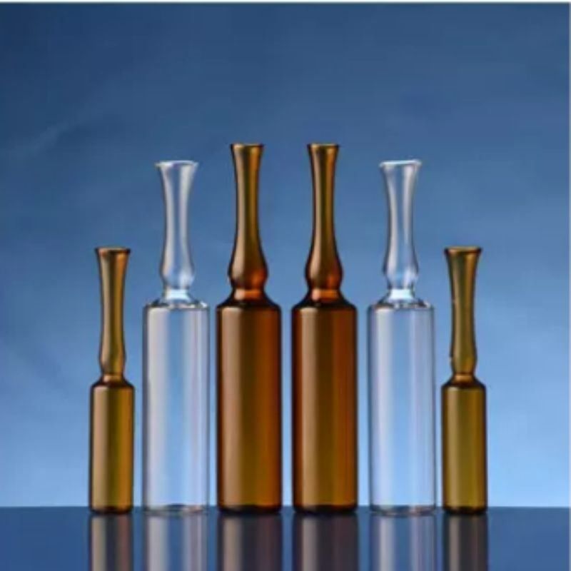 1ml 2ml 5ml 10ml استاندارد ISO Ybb استاندارد USP نوع 1 USP نوع 2 آمپول شیشه ای OPC آمپول شیشه ای بوروسیلیکات خنثی
