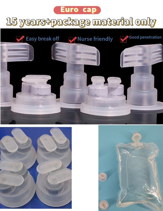 کپسول تزریقی یکبار مصرفی بطری تزریقی تزریقی کیسه تزریقی کپسول یورو را با دیسک لاستیکی بکشید