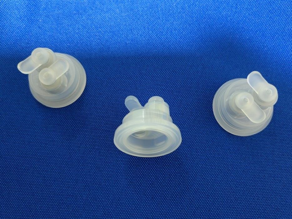 30mm 32mm 30mm Twin Flip Cap برای کیسه IV و بطری کلاه ورودی یکبار مصرف برای بطری ورودی پزشکی PP