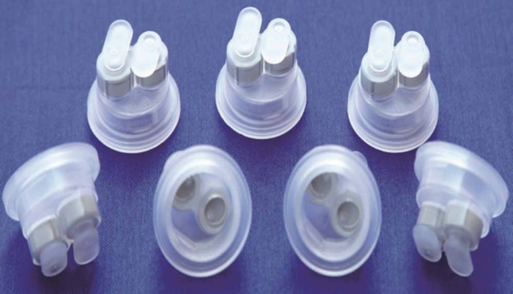 کلاهک بسته بندی تزریق PP داروسازی 30mm 32mm برای LVP PP بطری تزریق پلاستیکی Pull Ring کلاهک تزریق تزریق