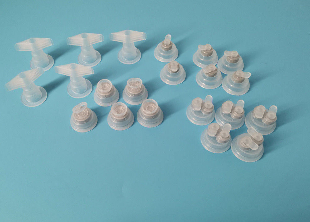 کلاهک بسته بندی تزریق PP داروسازی 30mm 32mm برای LVP PP بطری تزریق پلاستیکی Pull Ring کلاهک تزریق تزریق