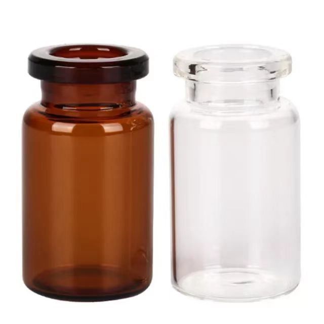 شیشه ای شفاف 5 میلی لیتر 10 میلی لیتر خالی شفاف خالی داروسازی کم بوروسیلیکات