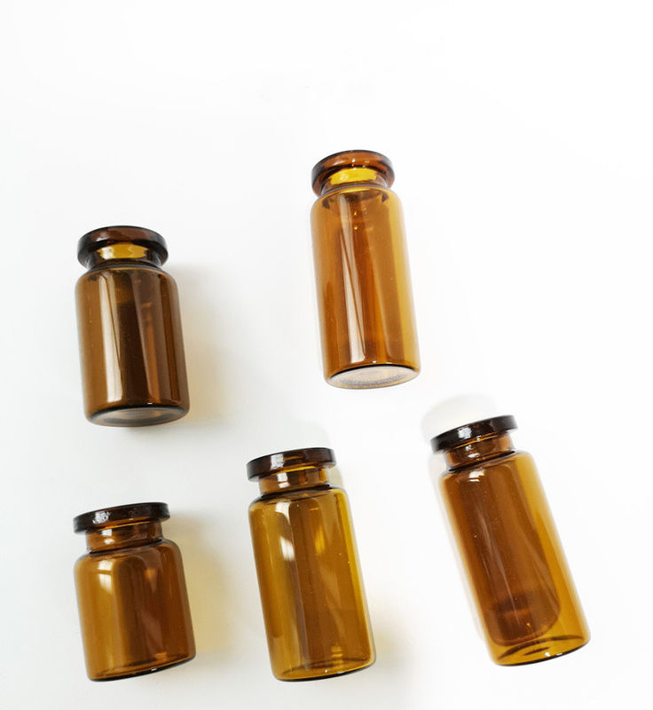 5 میلی لیتر 7 میلی لیتر 10 میلی لیتر داروسازی شفاف آمبر لیوفیلیزاسیون لوله ای بالا شیشه ای شیشه ای با فلیپ