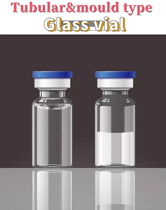 تزریق پنسیلین شیشه ای 5ml 10ml شفاف آمبر بوروسیلیکات داروسازی شیشه ای لوله ای برای تزریق