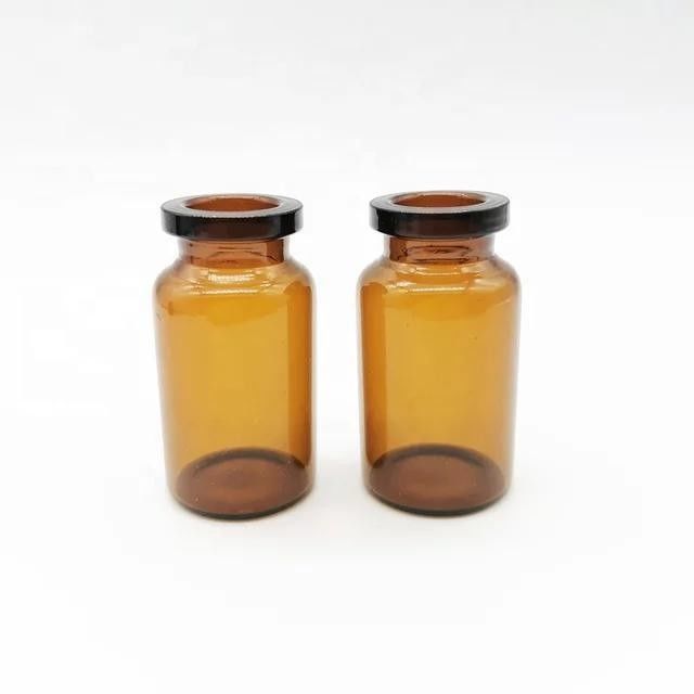 7 میلی لیتر 10 میلی لیتر 20 میلی لیتر داروی شفاف رنگ برقی شفاف لوله ای استریل تزریق شیشه ای بطری شیشه ای برای داروسازی