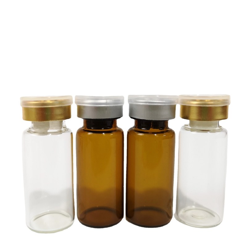لیوان های شیشه ای با بوروسیلیکات خنثی کم 7ml 10ml 20ml لیوان های شیشه ای استریل تزریقی لوله ای