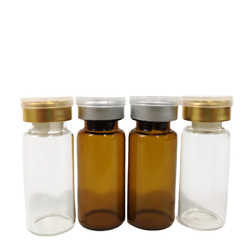 لیوان شیشه ای شفاف Usp Type 1 لیوان شیشه ای آمبر برای تزریق برای بسته بندی پزشکی