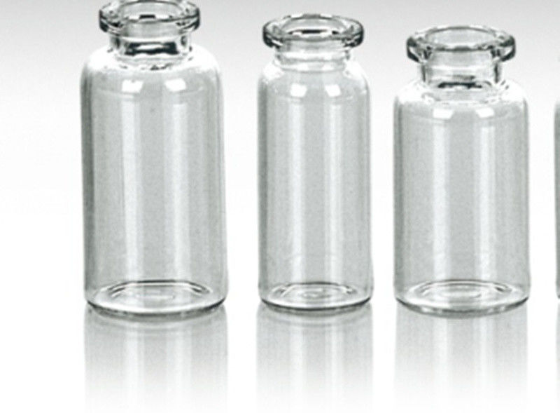 لیوان های شیشه ای شفاف 18 میلی متری بوروسیلیکات با کلاه USP نوع لیوان شیشه ای خالی
