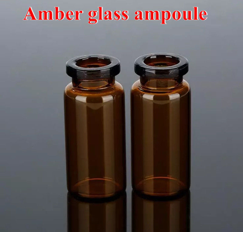 لیوان شیشه ای 5 میلی لیتر 7 میلی لیتر 20 میلی لیتر Borosilicate Glass Vial Sterile Clear 10 ml Vials With Caps