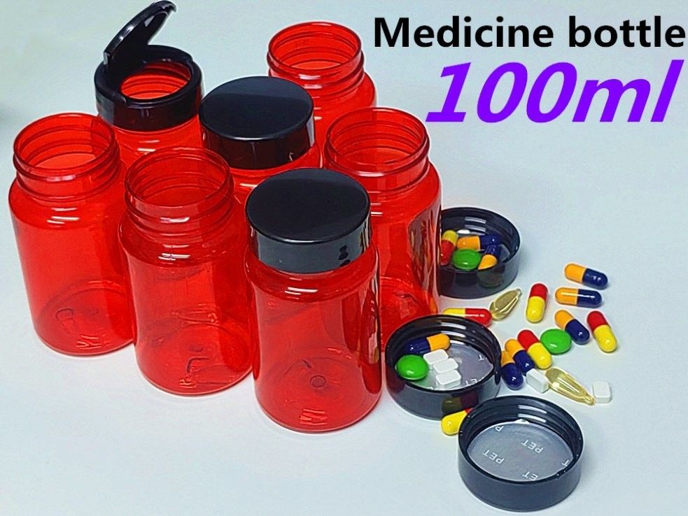 100 میلی لیتر قرص دارویی قرمز دارویی دارویی دارویی حاوی دارو بطری مکمل تغذیه کپسول بطری داروی پروتئین