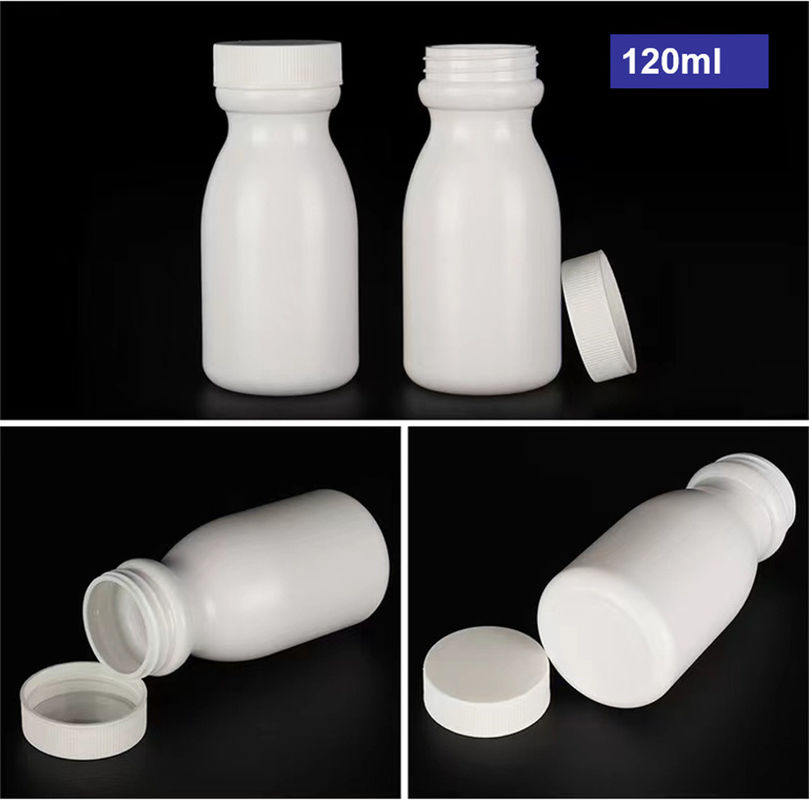 50 میلی لیتر 120 میلی لیتر 150 میلی لیتر خالی سفید HDPE قرص ظرف دارویی ویتامین کپسول قرص ذخیره سازی داروی پلاستیکی بطری HDPE M